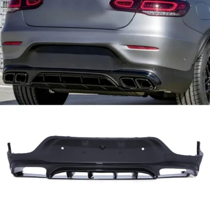 Gravity Performance rear diffusers are specifically designed to improve your GLC aesthetics with distinctive styling. Our rear diffusers complement your GLC other styling elements and pair well with our range of splitters and side skirts.