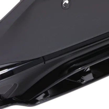 Supplied in gloss black with all required hardware ready for fitting