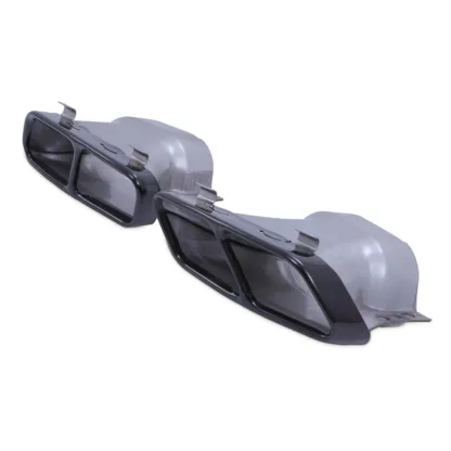Subtle gloss black finish