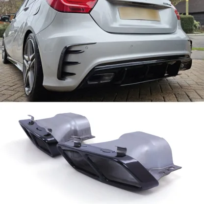 Gravity Performance exhaust tips are direct replacements for the OEM tips