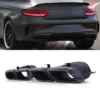 Gravity Performance tailpipes designed to replace the OEM exhaust tips with quad exit pipes. Our Gravity Performance exhaust tips fits with C Class style diffusers to give your vehicle a full AMG look.