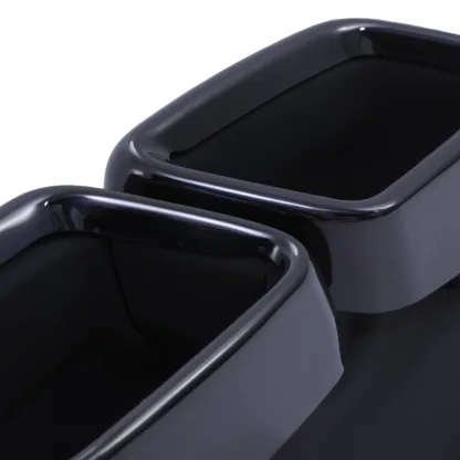 Noticeably improves the outward appearance of the vehicle exhaust tailpipe