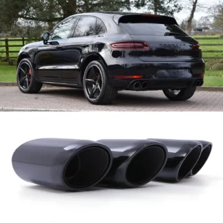 Gravity Performance tailpipes designed to replace the OEM exhaust tips with quad exit pipes. Our Gravity Performance exhaust tips fits with the OEM diffusers to give your vehicle an updated look.