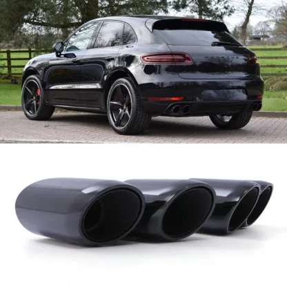 Gravity Performance tailpipes designed to replace the OEM exhaust tips with quad exit pipes. Our Gravity Performance exhaust tips fits with the OEM diffusers to give your vehicle an updated look.