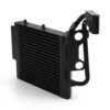 Designed to provide a longer cooling path and surface area to reduce the temperature of the oil more than the OEM kit