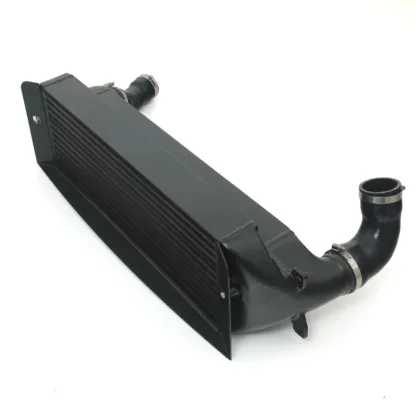 offering greater cooling efficiency with their high flow end tanks and bar-and-plate cores. Paired with a set of performance-orientated charge pipes