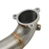 Built-in flexi joint helps reduce exhaust strain