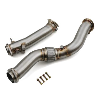 Gravity Performance decats are made to completely replace the stock catalytic converter eliminating all restrictions. Our decats improve throttle response and allow for improved exhaust flow increasing power and torque.