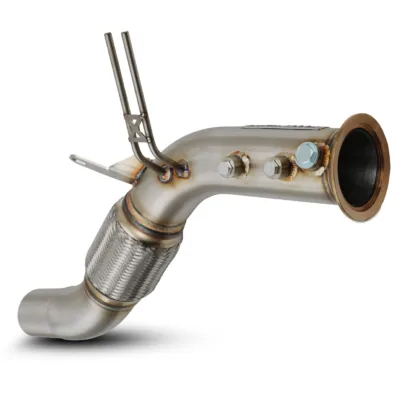 Gravity Performance decats instantly increase power by allowing exhaust gasses to exit the vehicle quicker. Our decats are designed to be direct replacements for the OEM catalytic converter