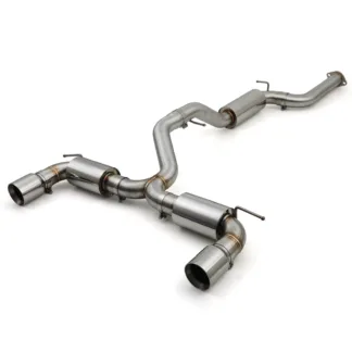 Gravity Performance exhaust systems are designed in house to fit OEM mounting points for perfect fitment. Our Gravity Performance exhausts enhance the sound of your Focus with a captivating exhaust note while also increasing performance.