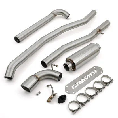 Gravity Performance exhaust systems are designed and manufactured to enhance the sound