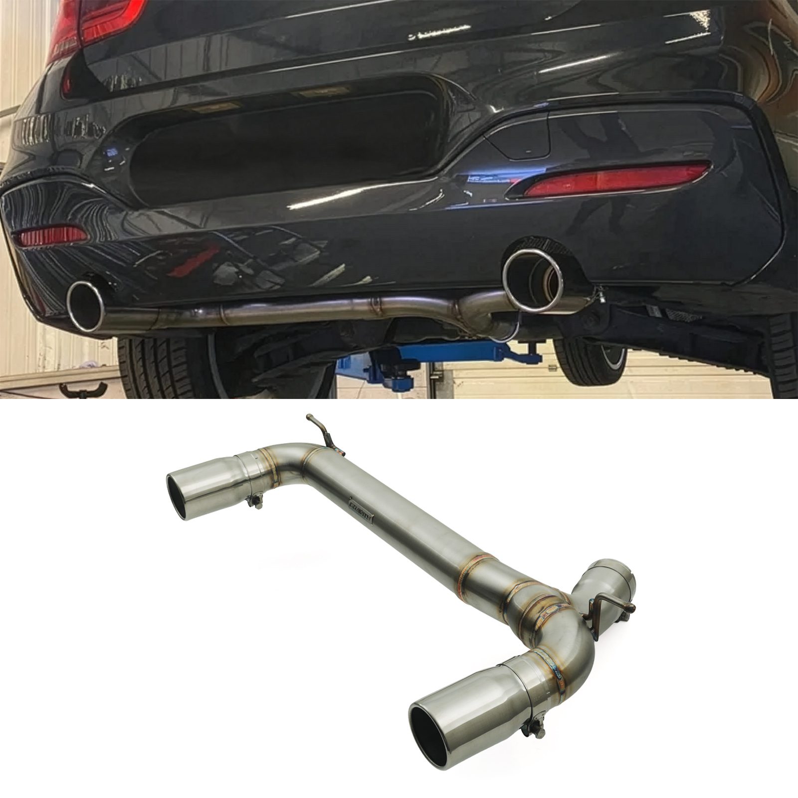 Gravity Performance back box deletes are designed and manufactured to enhance the sound and appearance of the rear of your M135i. All systems are designed in house using the OEM mounting points to ensure smooth fitment every time.