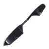 Gloss black finish with no need for prepping and paint