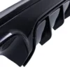 Designed to accommodate the OEM twin exit exhaust tip