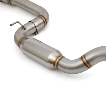 3' bore with twin tailpipes