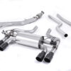 <p>Milltek Cat-back System Hollowtek Twin Valved System for BMW M2 F87 (Cerakote Black Tips)</p>