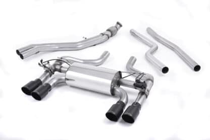 <p>Milltek Cat-back System Hollowtek Twin Valved System for BMW M2 F87 (Cerakote Black Tips)</p>
