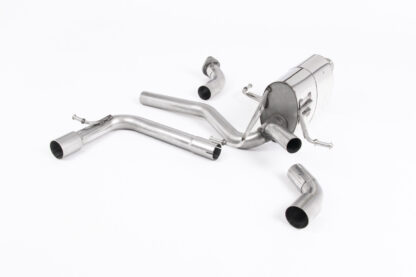<p>Front Pipe-back - Axel back System for Suzuki Swift Sport 1.4 (Polished Trims)</p>