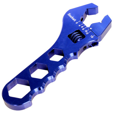check out the Exoracing Adjustable AN wrench spanners.