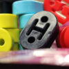 This is where our top-rated Exoracing polyurethane exhaust hanger mounts come in as a reliable