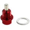 they can collect any metal particles circulating in the engine
