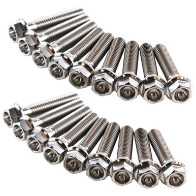 so we created the Exoracing K20 titanium sump bolt kit.