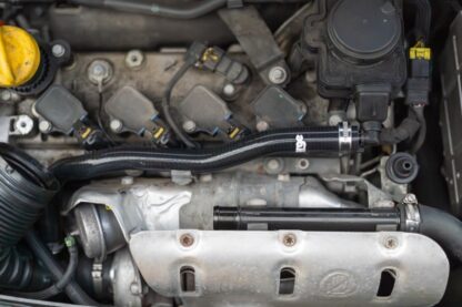 <p>The original oil breather pipe is manufactured from a metal hard pipe with a rubber hose joiner at each end and It&rsquo;s these rubber joiners that fail. Over the course years of heat cycles and oil vapour transforming these hoses from a flexible and supple material into a hard almost waxy rubber which cracks over time allowing toxic fumes to enter the cabin and oil to leak over the engine. This is where our development team have inspected this issue and have come up with a totally different design. We now have a product which uses one material and is one part construction