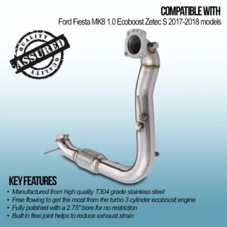 Gravity Performance decats are made to completely replace the stock catalytic converter eliminating all restrictions. Our Performance decats improve throttle response and allow for improved exhaust flow increasing power and torque.