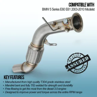 Gravity Performance decats are made to completely replace the stock catalytic converter eliminating all restrictions. Our Performance decats improve throttle response and allow for improved exhaust flow increasing power and torque.