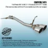 Manufactured from highest quality T304 grade stainless steel