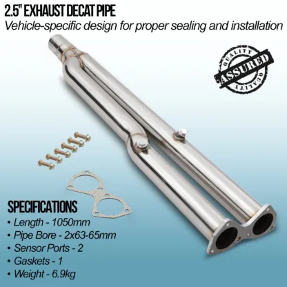 Mandrel bent and fully TIG welded for strength and durability.