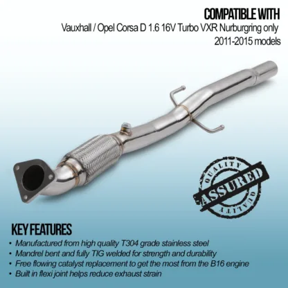 Gravity Performance decats are made to completely replace the stock catalytic converter eliminating all restrictions. Our Performance decats improve throttle response and allow for improved exhaust flow increasing power and torque.