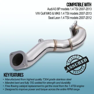 Manufactured from highest quality T304 grade stainless steel