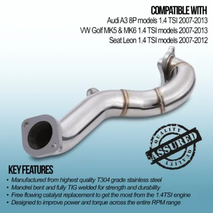 Manufactured from highest quality T304 grade stainless steel