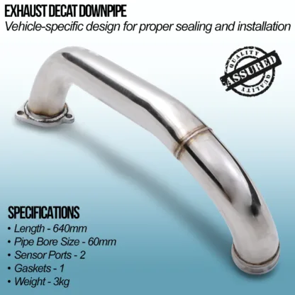 Mandrel bent and fully TIG welded for strength and durability