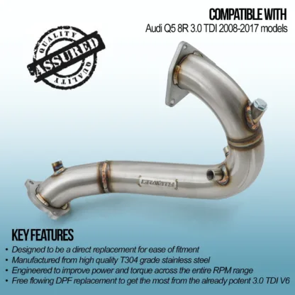 Gravity Performance DPF deletes are made to completely replace the stock DPF eliminating all restrictions. Our performance DPF deletes improve throttle response and allow for improved exhaust flow increasing power and torque.