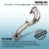 Manufactured from high quality T304 grade stainless steel