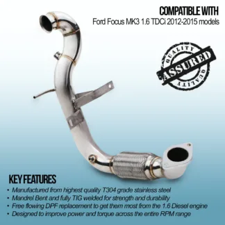 Gravity Performance DPF deletes instantly increase power by allowing exhaust gasses to exit the vehicle quicker. Our DPF deletes are designed to be direct replacements for the OEM catalytic converter