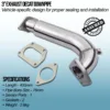 Mandrel bent and fully TIG welded for strength and durability