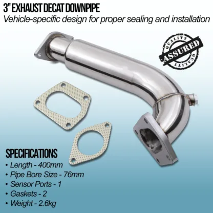 Mandrel bent and fully TIG welded for strength and durability
