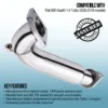 Manufactured from highest quality T304 grade stainless steel