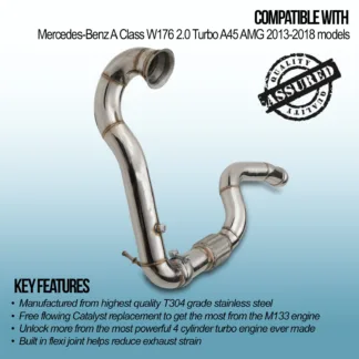 Manufactured from highest quality T304 grade stainless steel