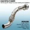 Mandrel Bent and fully TIG welded for strength and durability