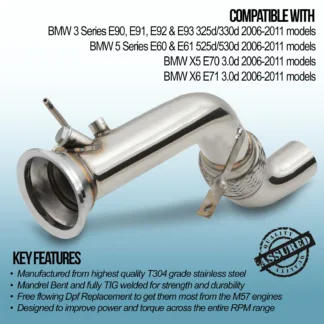 Manufactured from highest quality T304 grade stainless steel