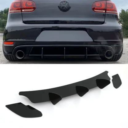 Gravity Performance Rear Diffusers are specifically designed to improve your Volkswagen's aesthetics with distinctive styling. Our Rear Diffusers complement your Volkswagen's other styling elements and pair well with our range of splitters and side skirts
