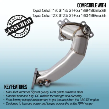 Gravity Performance decats are made to completely replace the stock catalytic converter eliminating all restrictions. Our Performance decats improve throttle response and allow for improved exhaust flow increasing power and torque.