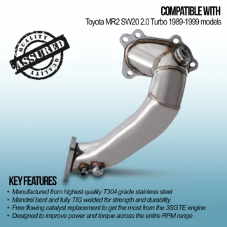 Gravity Performance decats are made to completely replace the stock catalytic converter eliminating all restrictions. Our Performance decats improve throttle response and allow for improved exhaust flow increasing power and torque.