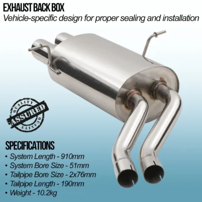 Mandrel bent and fully TIG welded for strength and durability