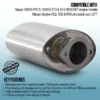 Our Gravity Performance 3″ Exhaust Decat Downpipe