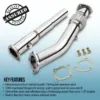Our Gravity Performance 3″ Exhaust Decat Downpipe
